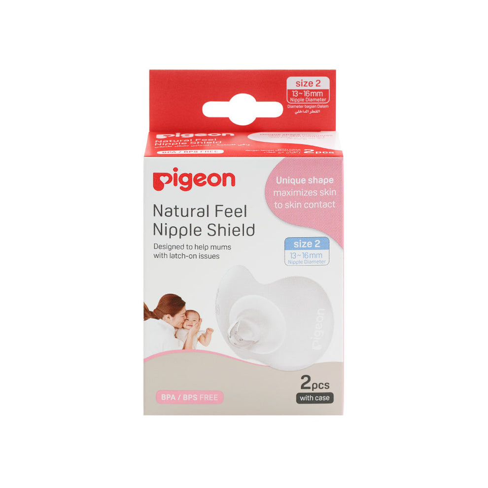 Pigeon Natural Feel Nipple Shield Size 2 (M)/ Size 3(L)