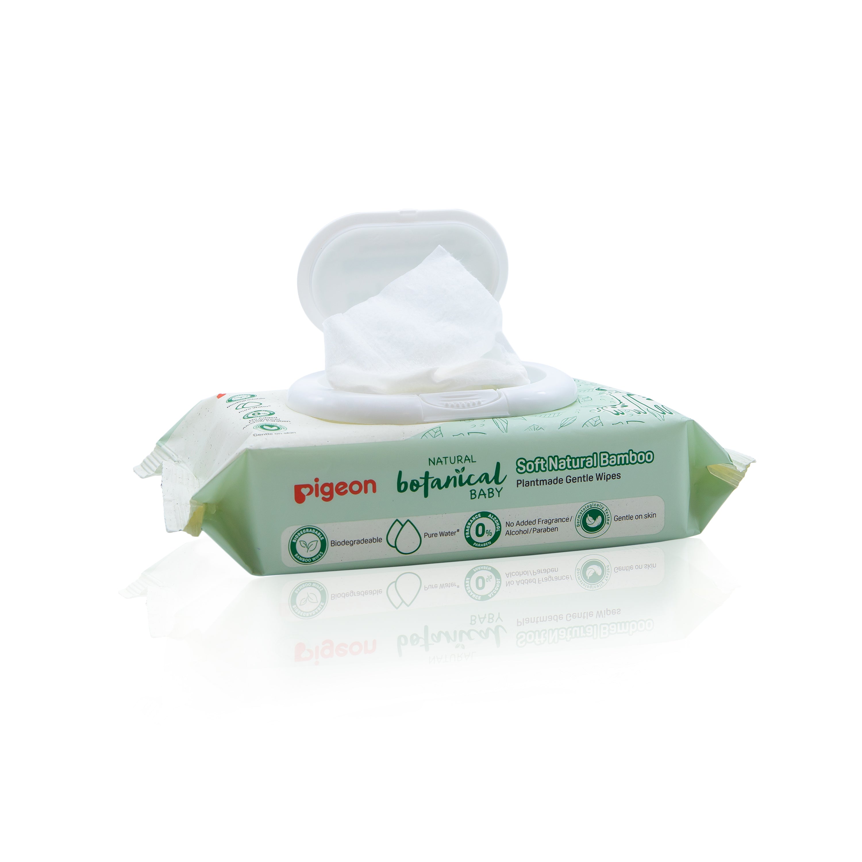 Pigeon Natural Botanical Plantmade Gentle Wipes 70 Sheets