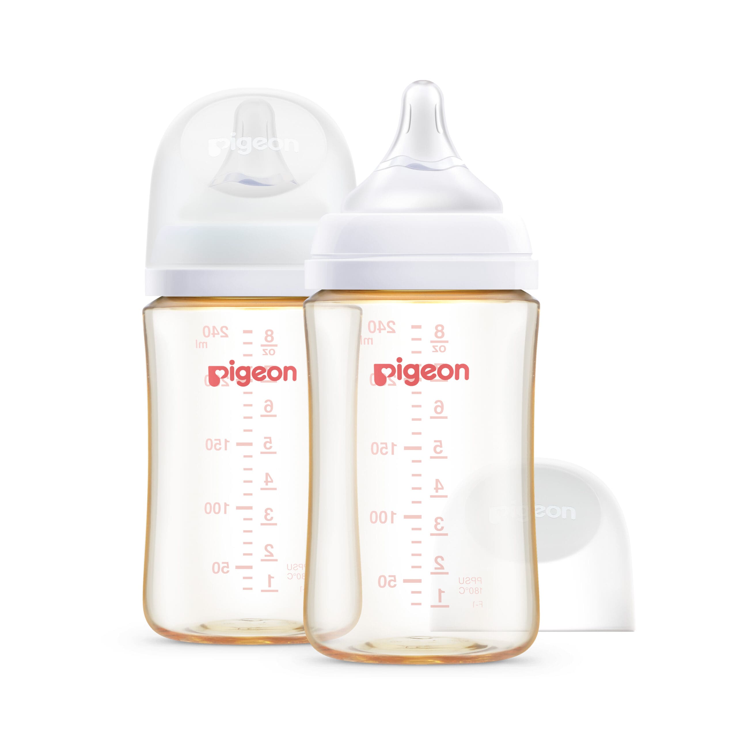 Pigeon SofTouch BPP Nursing Feeding Bottle TWIN PACK (2 Sizes)