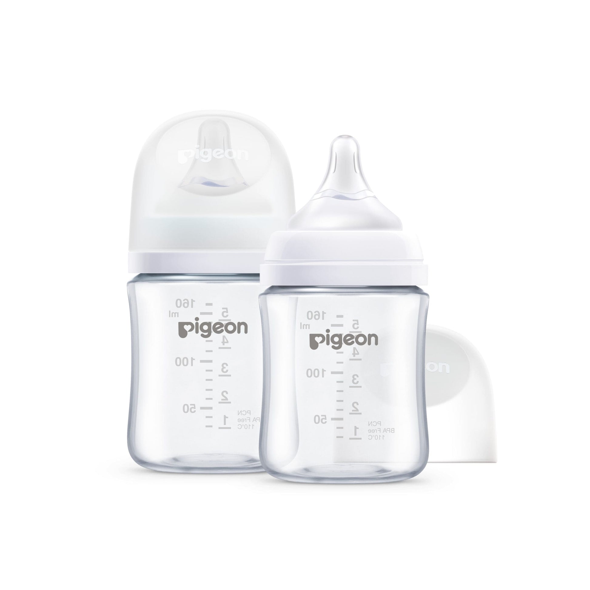 Pigeon SofTouch™ BPP Nursing Bottle T-Ester 160ml/240ml Logo Twin Pack