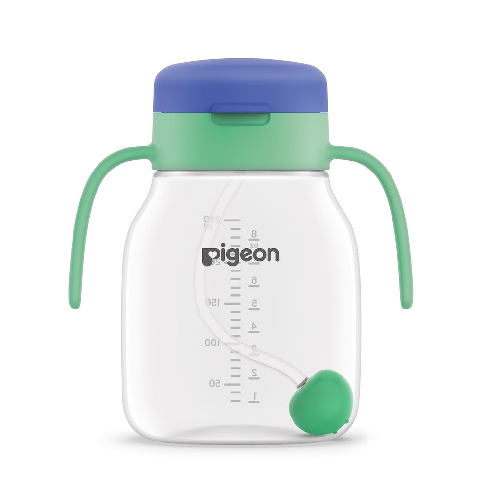 Pigeon StarTouch™ Straw Cup with Gravity Ball 250ml (3 Colors) 6M+