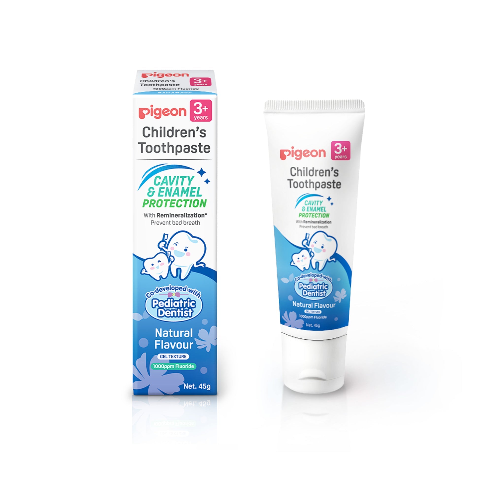 Children's Toothpaste For 1+/3+Years - Natural/Strawberry/Grape Flavour