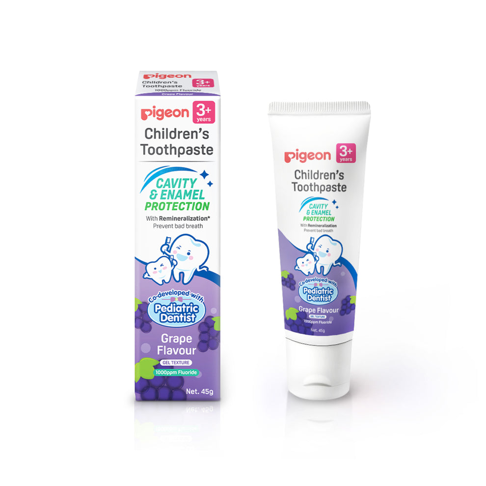 Children's Toothpaste For 1+/3+Years - Natural/Strawberry/Grape Flavour