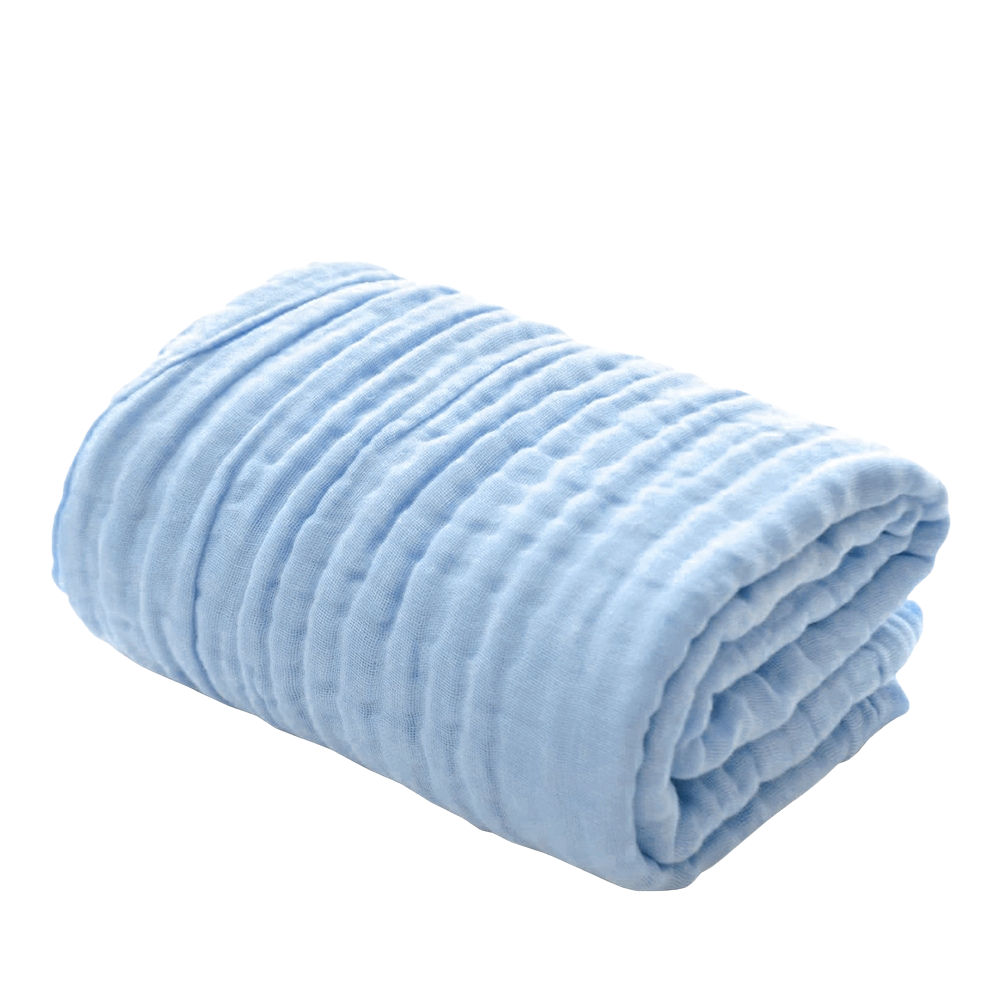 Cubble Muslin Towel Blanket Organic Cotton 105cm x 105cm (5 Colors) Baby Bath Towels and Blankets