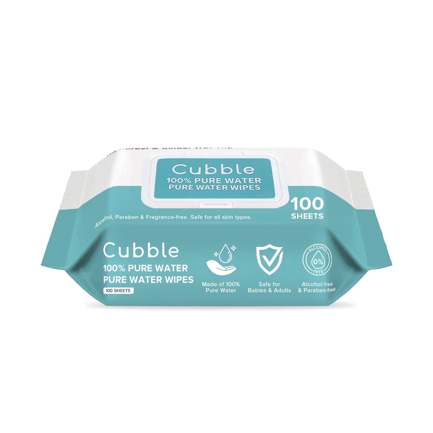 Cubble Pure Water Baby Wet Wipes