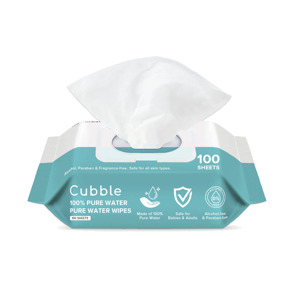 Cubble Pure Water Baby Wet Wipes