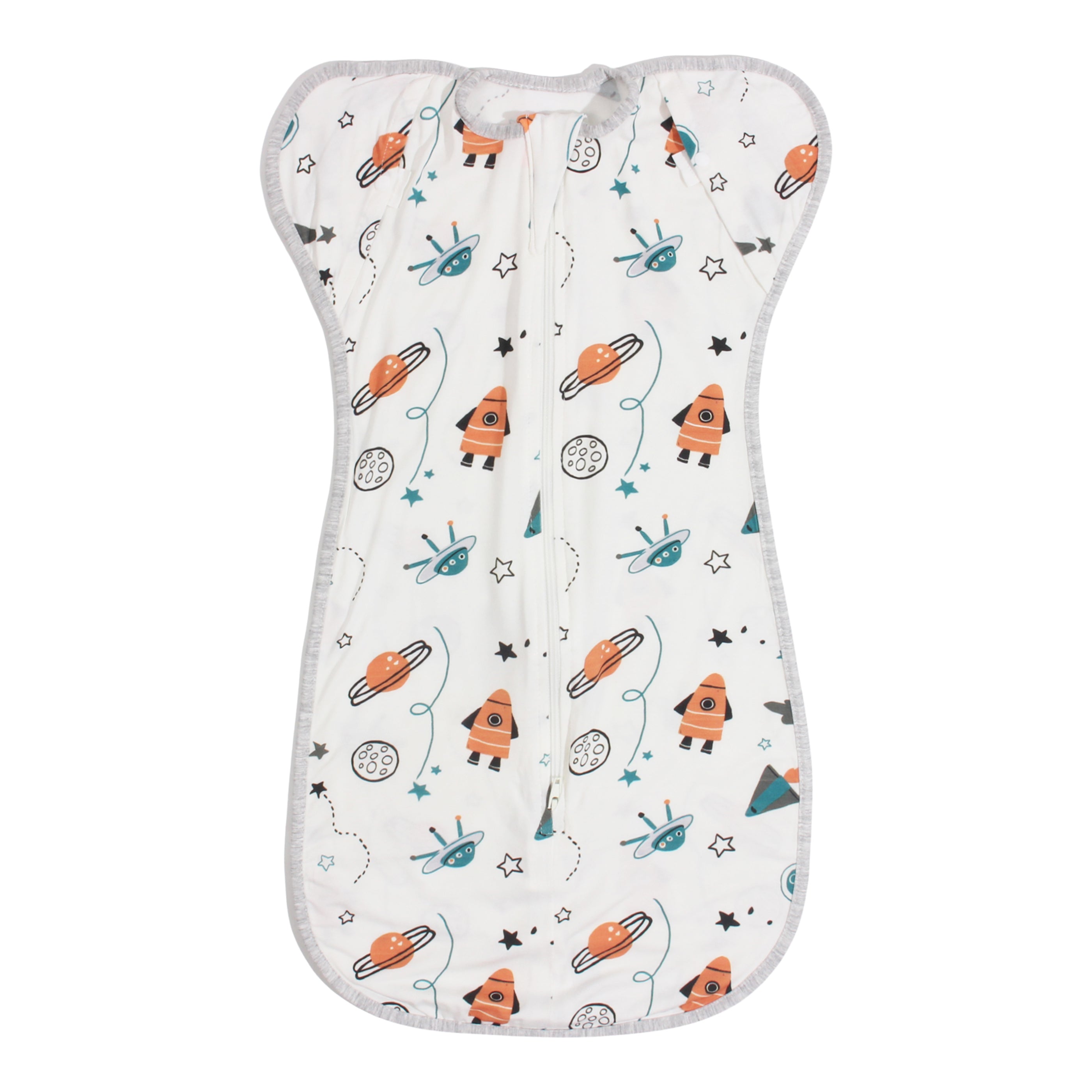 Cubble 2 in 1 Baby Zipper Swaddle Bamboo Sleepsack / Sleeping Bag 0-3M/3-6M (2 Sizes, 7 Designs)