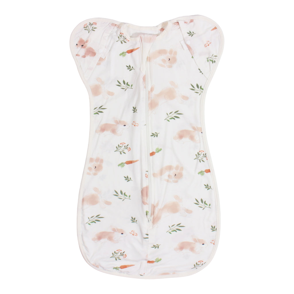 Cubble 2 in 1 Baby Zipper Swaddle Bamboo Sleepsack / Sleeping Bag 0-3M/3-6M (2 Sizes, 7 Designs)