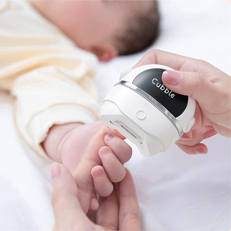 Cubble Electric Baby Nail Clipper Automatic Rechargeable Nail Trimmer (Astronaut, 2 Colors) Suitable from 6 Month+