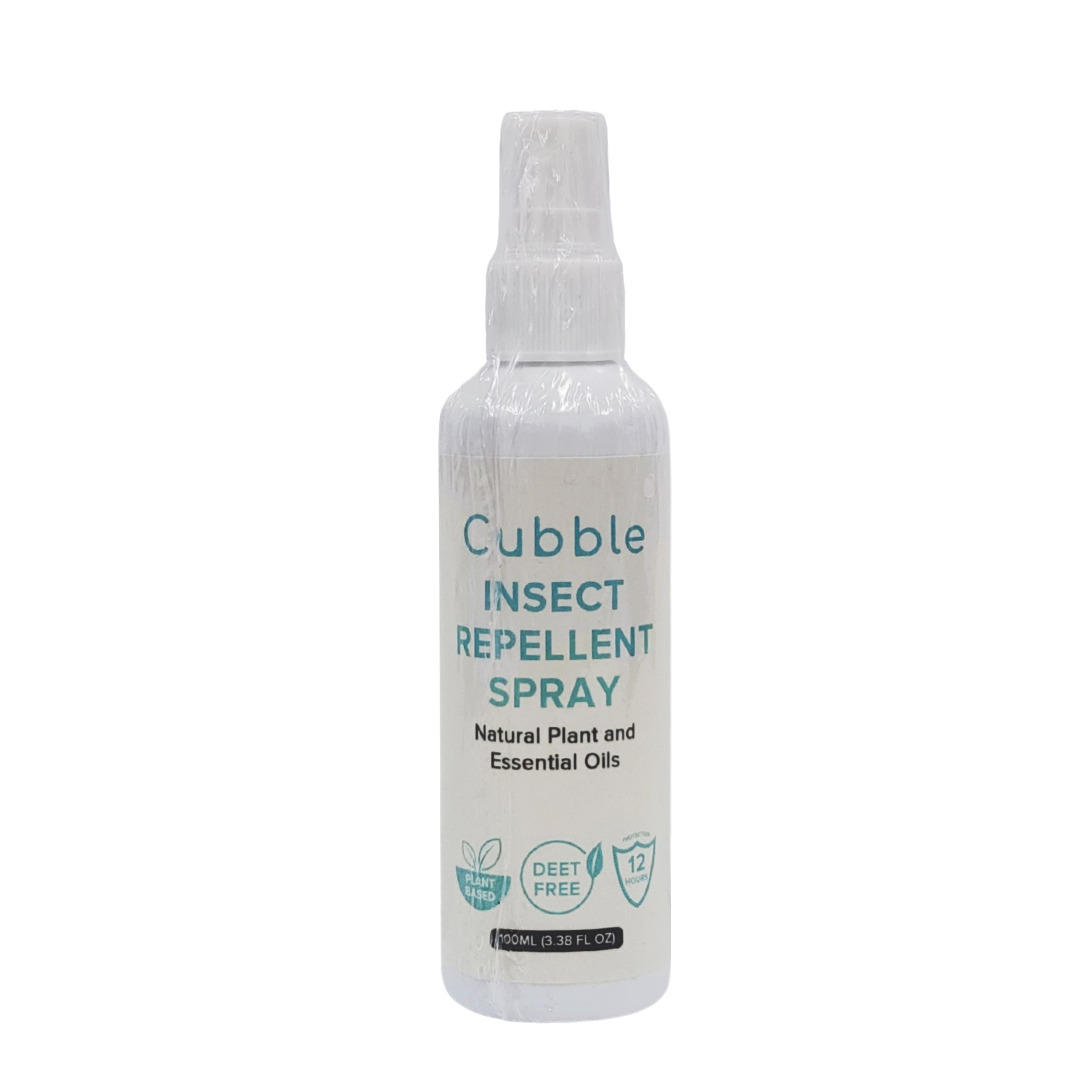 Cubble Insect / Mosquito Repellent Spray 100ml - 100% natural ingredients, Up to 12 hours protection