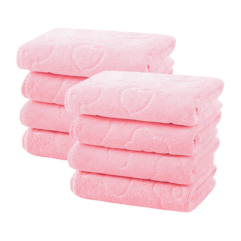 Cubble Baby Microfiber Towels Pack of 8 (30cm x 30cm) Baby Handkerchief, Burp/Wash/Face Cloth