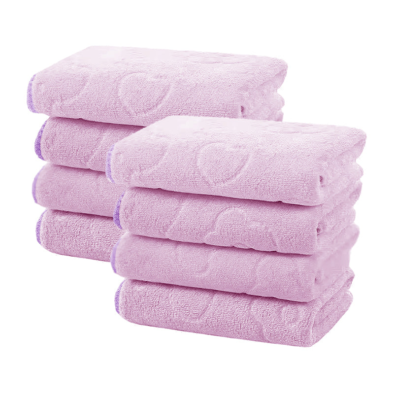 Cubble Baby Microfiber Towels Pack of 8 (30cm x 30cm) Baby Handkerchief, Burp/Wash/Face Cloth