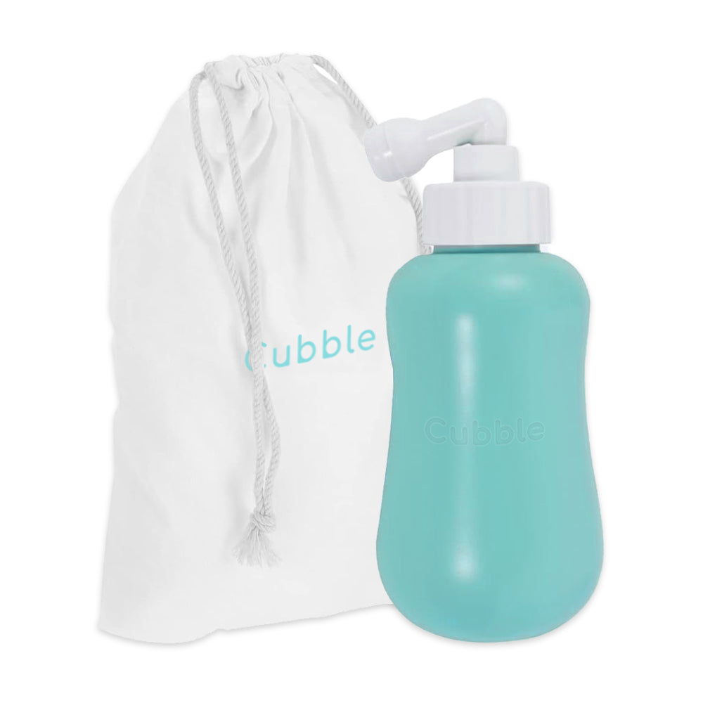 Cubble Peri Bottle for Postpartum Care 360ml/12oz (Teal) Portable Bidet, Perineal Recovery