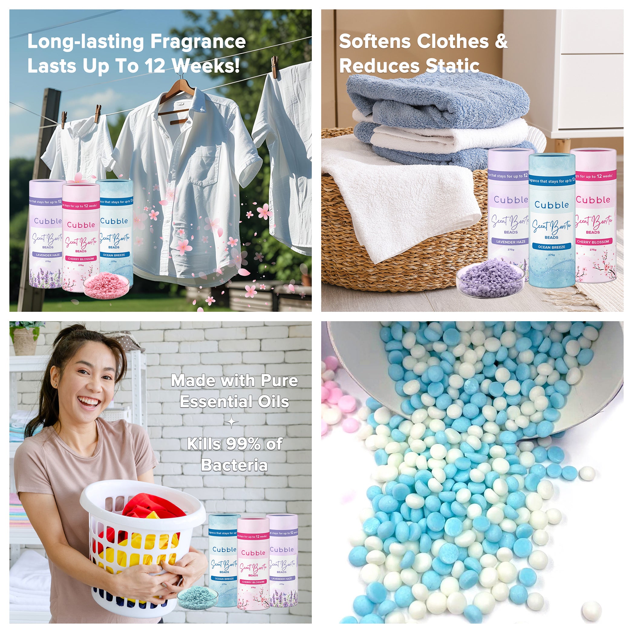 Cubble Laundry Scent Booster Beads