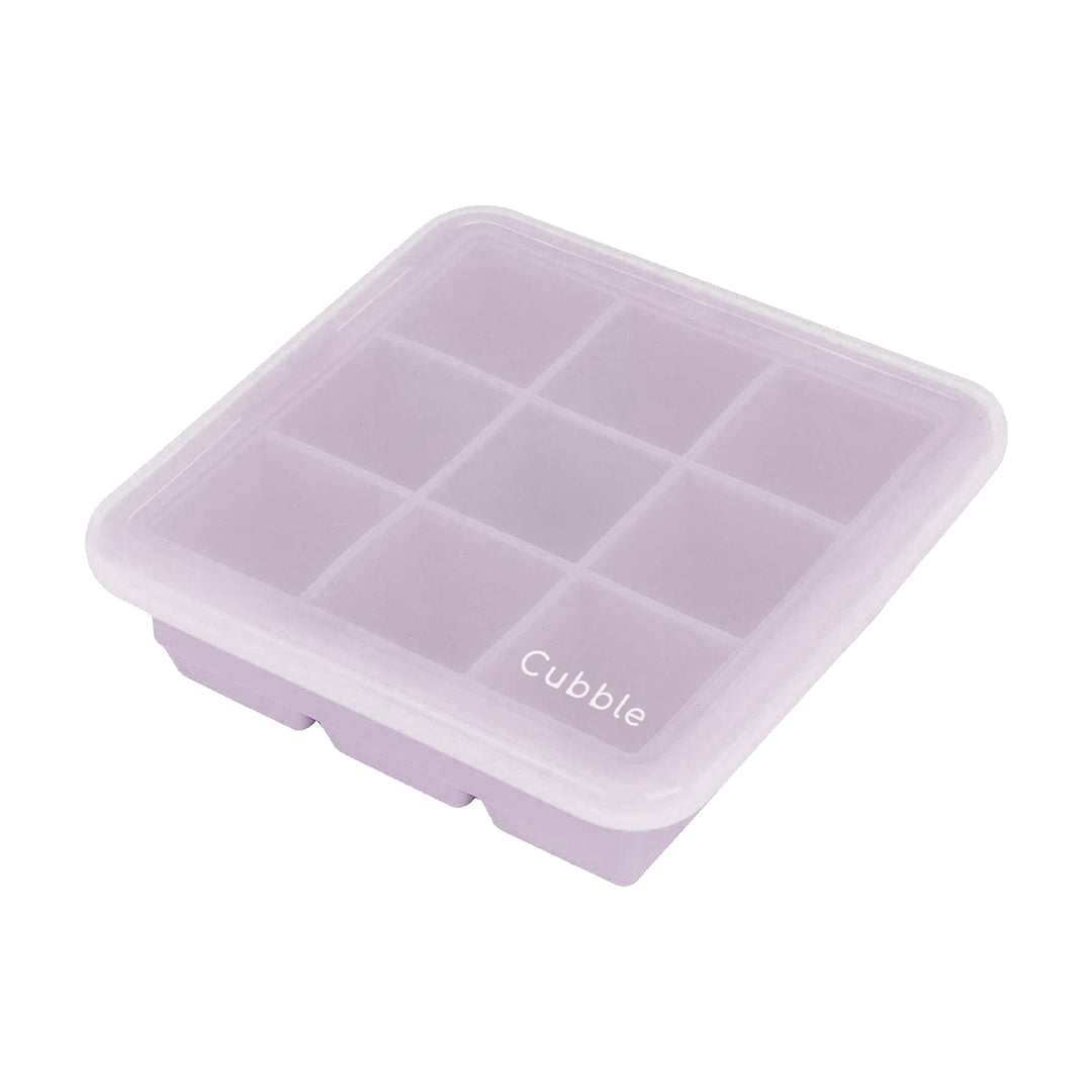Cubble Silicone Cube Tray 9 x 30ml / 6 x 60ml / 4 x 90ml (2 Colors) Baby Food Freezer Tray Container Food Grade Silicone