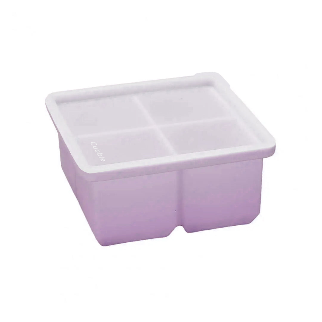 Cubble Silicone Cube Tray 9 x 30ml / 6 x 60ml / 4 x 90ml (2 Colors) Baby Food Freezer Tray Container Food Grade Silicone