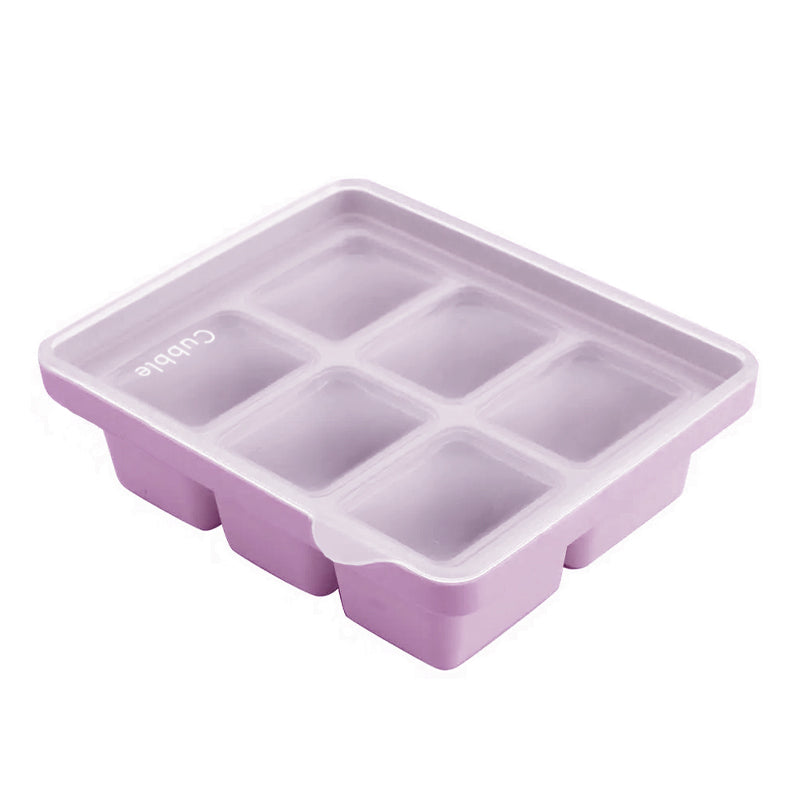 Cubble Silicone Cube Tray 9 x 30ml / 6 x 60ml / 4 x 90ml (2 Colors) Baby Food Freezer Tray Container Food Grade Silicone