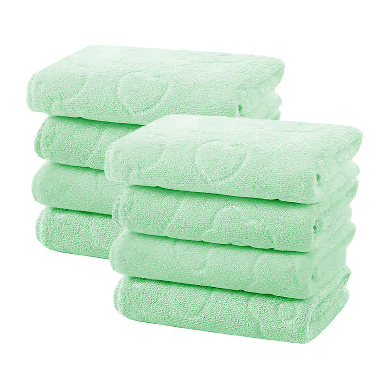 Cubble Baby Microfiber Towels Pack of 8 (30cm x 30cm) Baby Handkerchief, Burp/Wash/Face Cloth