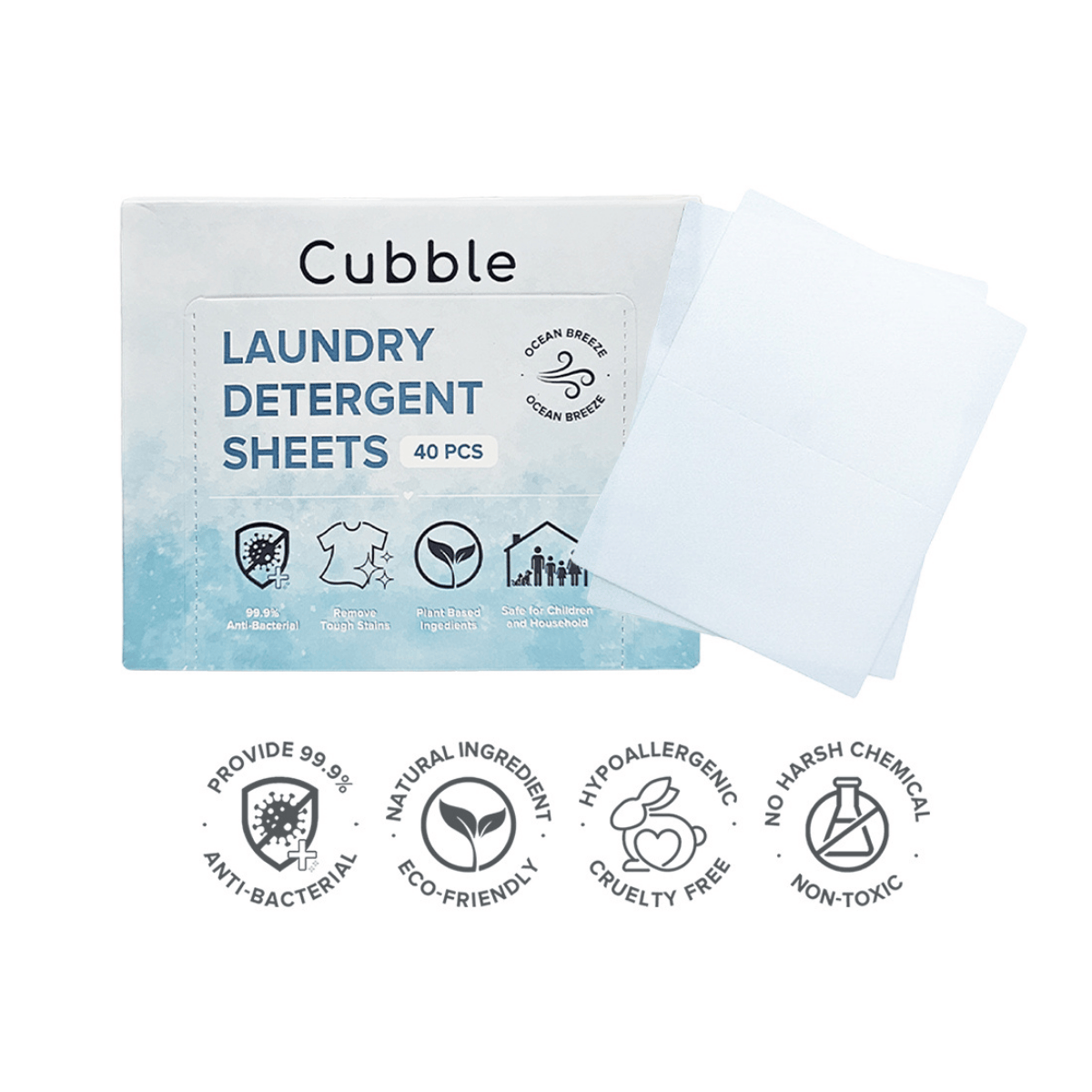 Cubble Laundry Sheets