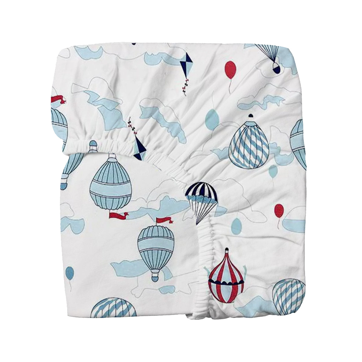 Cubble Baby Bamboo Crib Sheet 70cm x 130cm (9 Colors/Designs) - Baby Cot Mattress Fitted Sheet