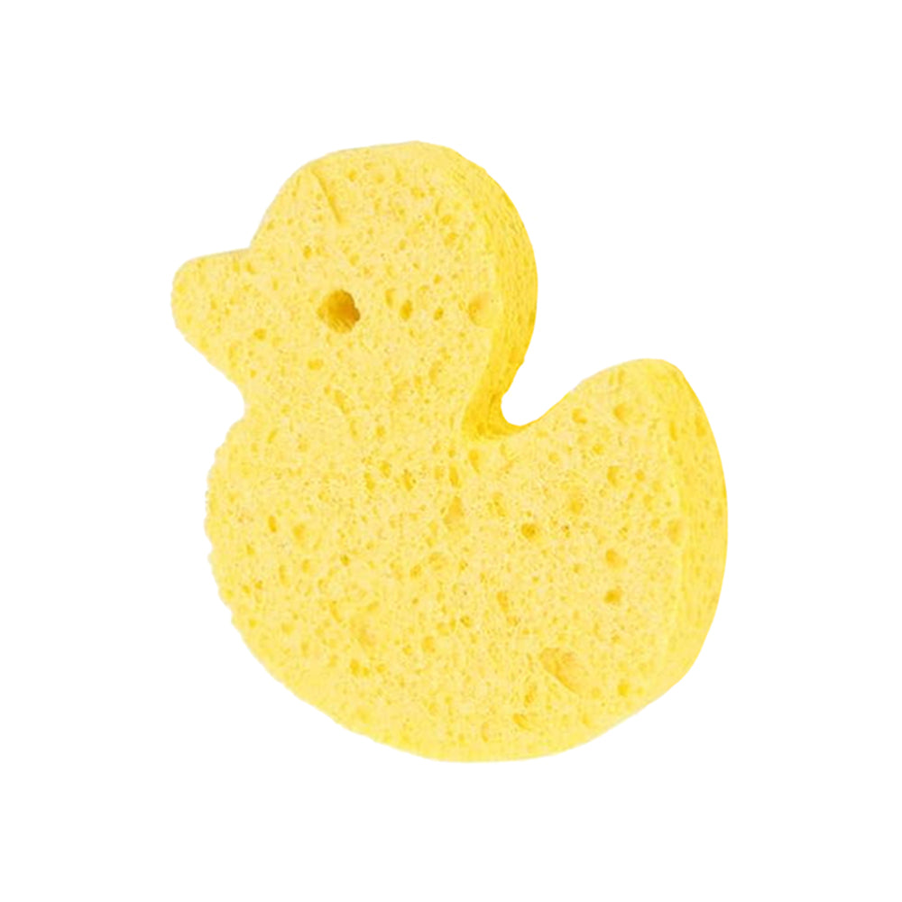 Cubble Natural Bath Sponge 1pc (4 Colours Animal Design) 100% Natural Cellulose Baby Bath Sponge