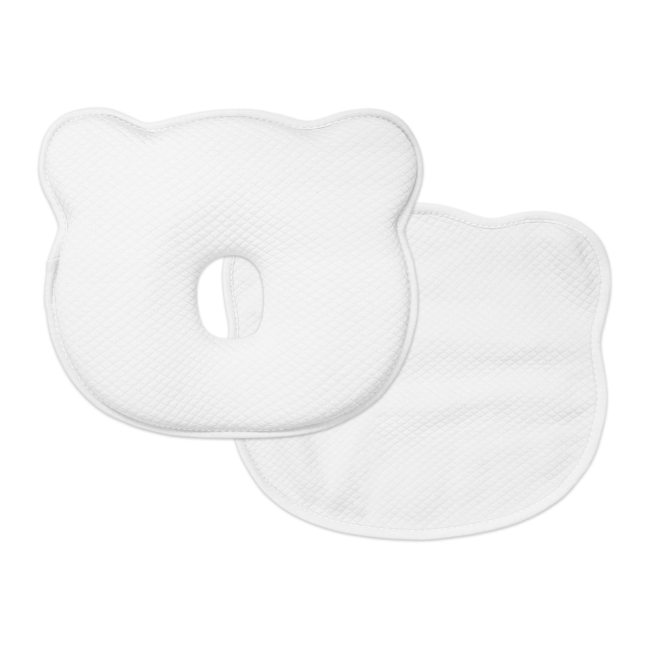 Cubble Flat Head Prevention Pillow with Cover (Organic Bamboo Memory Foam Baby Head Pillow) NEW Ver.