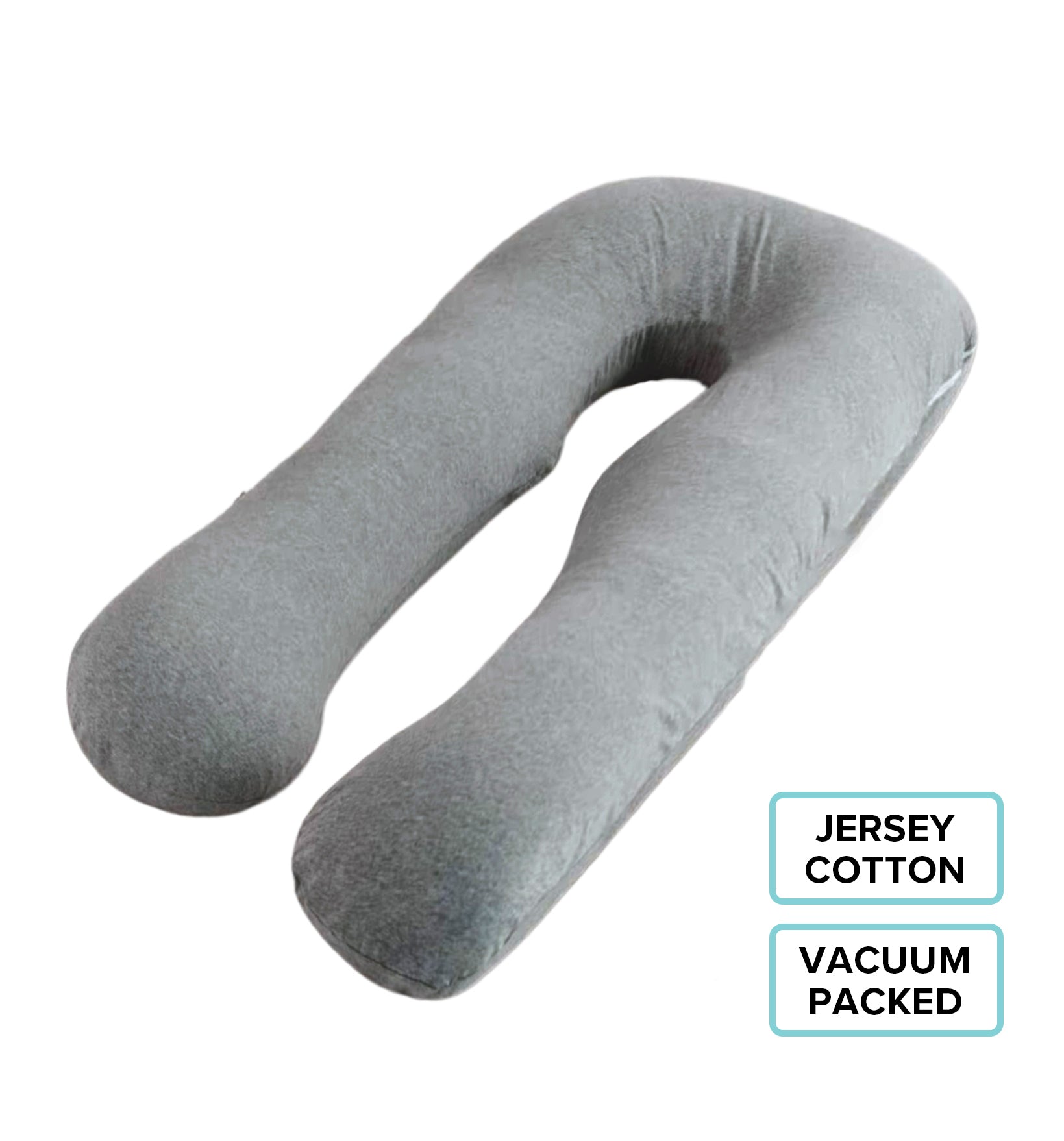 Cubble Pregnancy Pillow U Shape w/ Removable Cover - Maternity&Nursing Full Body Pillow