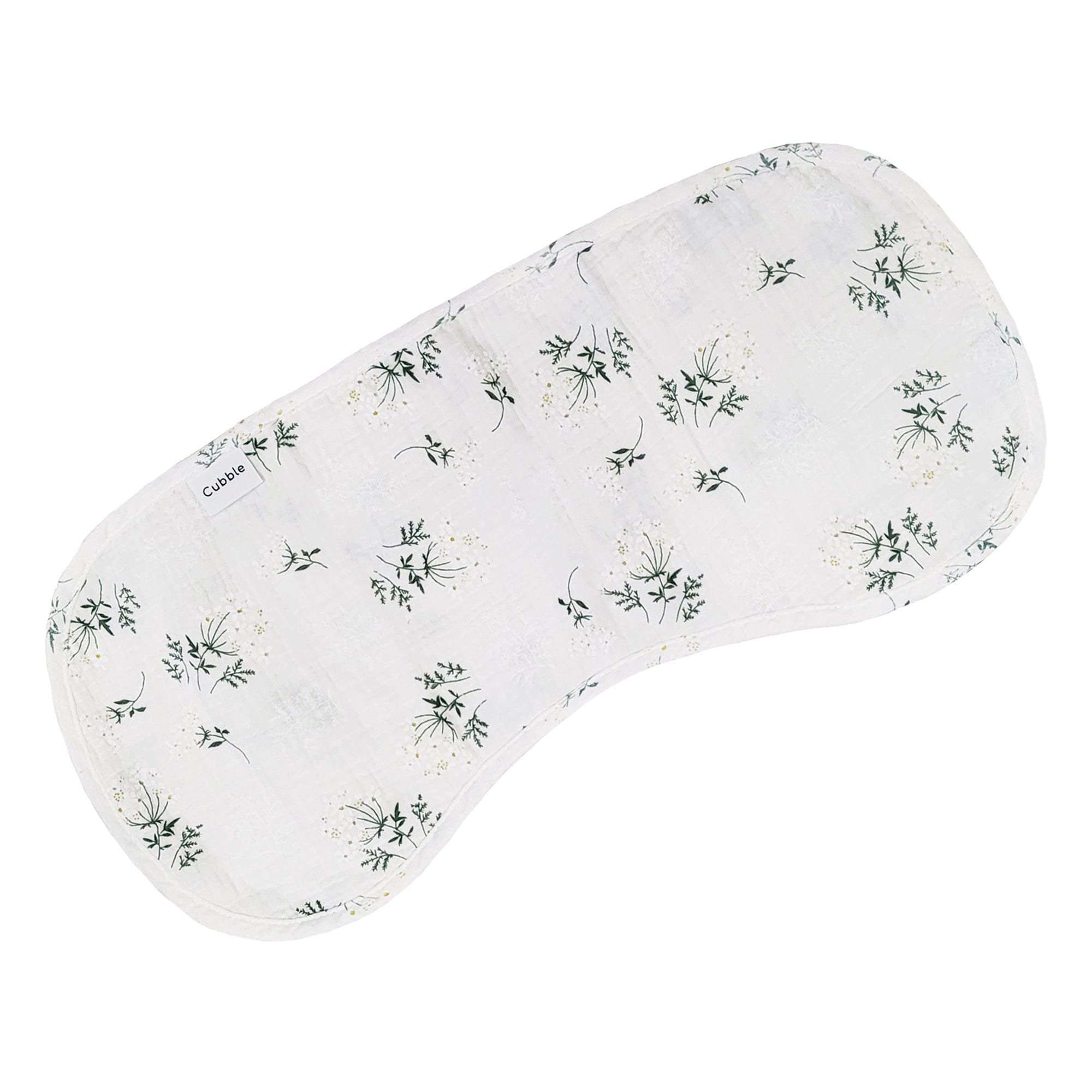 Cubble Baby Muslin Burp Cloth 1pk (52cm x 23cm) 100% Organic Cotton - Multiple Color and Design