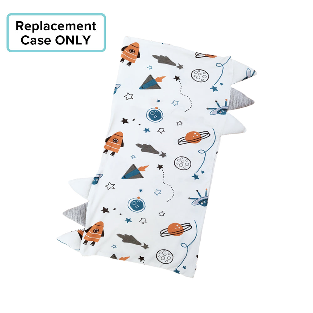 Cubble Comfy Pillow Replacement Case Medium/Large/XL (5 Designs Colors) - Bamboo Baby Pillow Cover