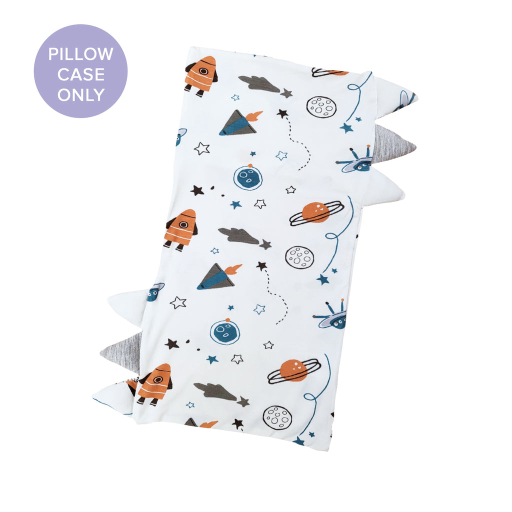 Cubble Comfy Pillow Replacement Case Medium/Large/XL (5 Designs Colors) - Bamboo Baby Pillow Cover