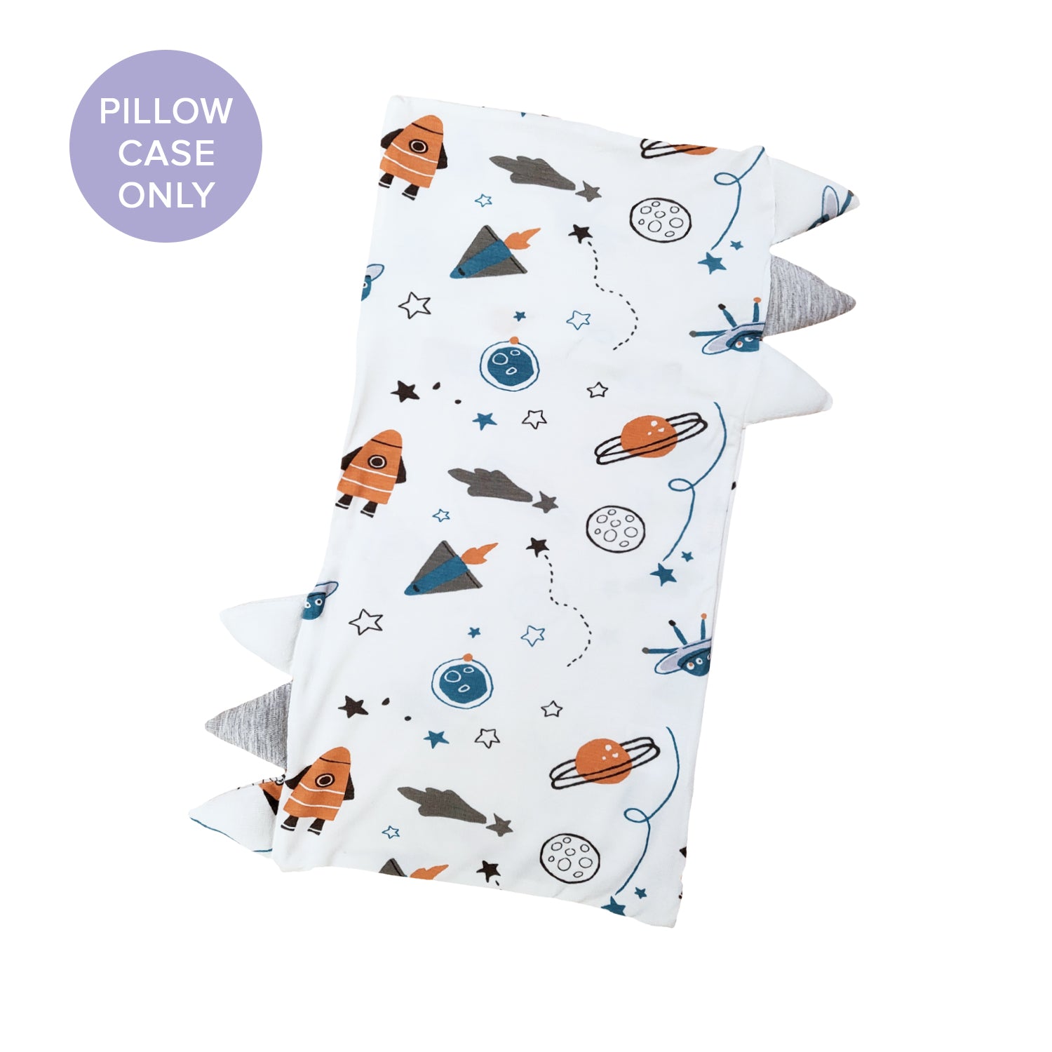 Cubble Comfy Pillow Replacement Case Medium/Large/XL (5 Designs Colors) - Bamboo Baby Pillow Cover