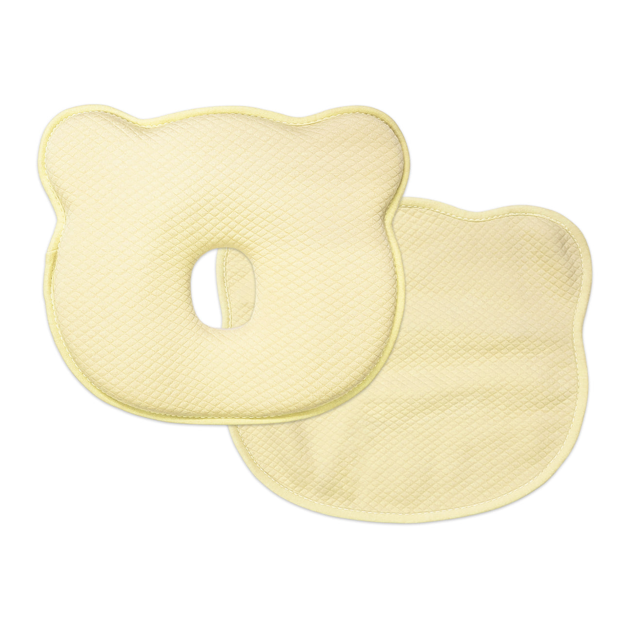 Cubble Flat Head Prevention Pillow with Cover (Organic Bamboo Memory Foam Baby Head Pillow) NEW Ver.