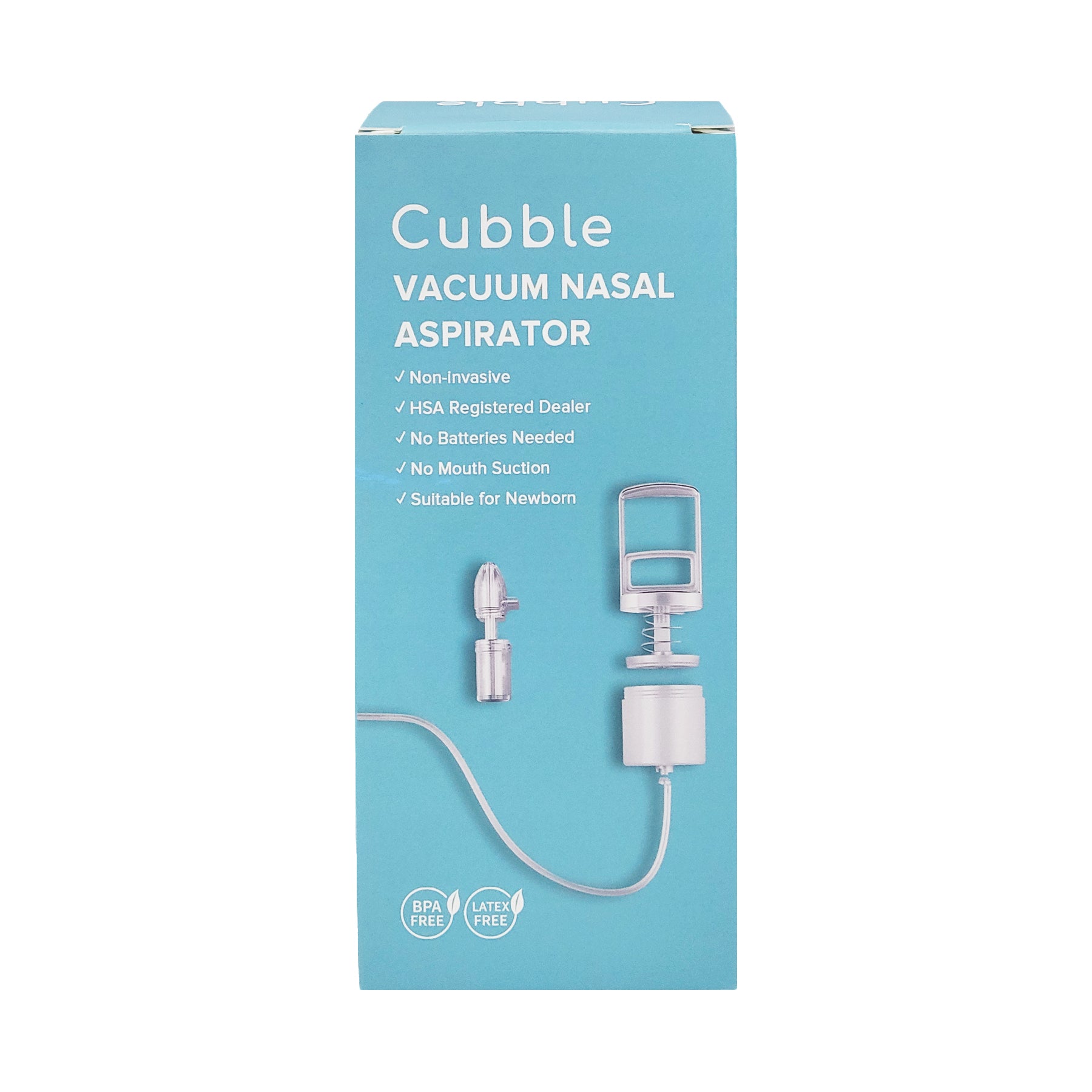 Cubble Nasal Aspirator - Nose Cleaner Safe for Newborn