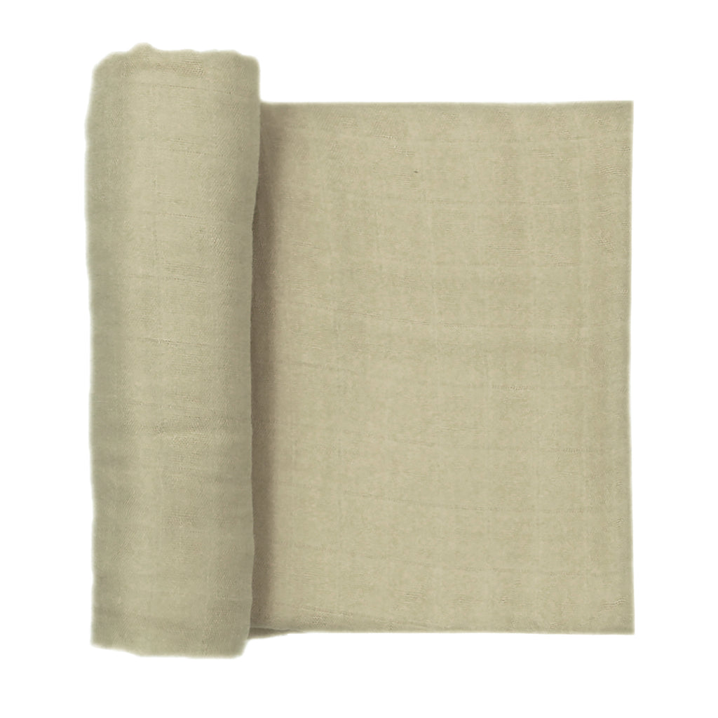 Cubble Baby Muslin Swaddle Bamboo Blanket/Nursing Cover (120x120cm) | Multiple Colors