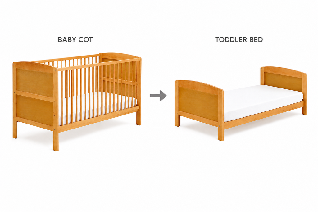 East Coast Hudson Cot Bed