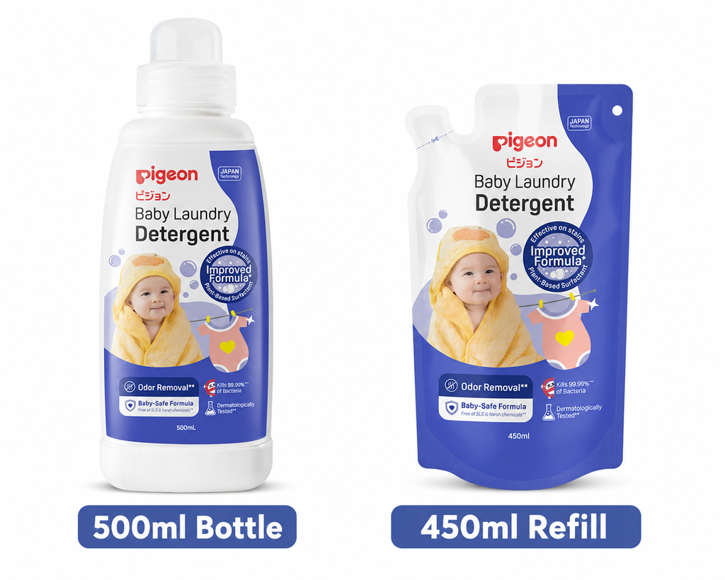Pigeon Baby Laundry Detergent Bottle(500ml) /Refill(450ml)