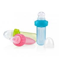 Nuby Mini Squeeze Feeder with Hygienic Cover (6M+)