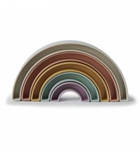 Mushie Rainbow Stacker (3 Colors)
