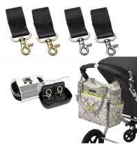 Petunia Pickle Bottom Valet Stroller Clips (2 Colours)
