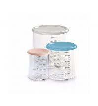Beaba Set of 3 conservation jars (1 baby / 1 maxi / 1 maxi +) - assorted colors