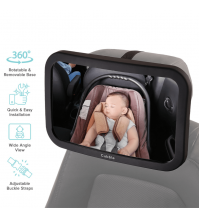 Cubble Baby Mirror - 360° Rear Facing Back Seat Car Mirror