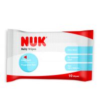 NUK Baby Wipes 10Pcs - 5 Pack 