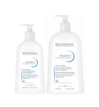 Bioderma Atoderm Intensive Ultra-rich Foaming Gel 500ml/1L for Very Dry Atopic Sensitive Skin