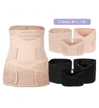 Cubble 3-in-1 Postpartum Belly Wrap (3 Sizes: M, L, XL) - 2 Colours