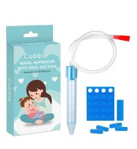 Cubble Baby Nasal Aspirator with Oral Suction + 23pcs Hygiene Filters - Mouth Suction Nose Cleaner, Removes mucus and other nasal congestion