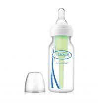 Dr. Brown's Options+ Narrow Neck Bottle 4oz/120ml Clear