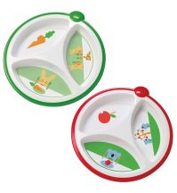 Dr. Brown's Divided Feeding Plate - 2 Pack 