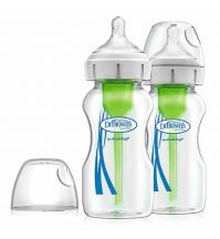 Dr. Brown's Options+ Wide Neck Bottle 9oz/270ml Clear (2 pack)