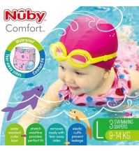 Nuby Printed Swimming Diapers - Girl - Large / X Large 3pk