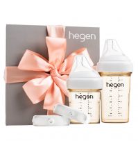 Hegen PCTO™ Basic Starter Kit PPSU Feeding Bottle with Breast Milk Storage Lid (0-6 Months)
